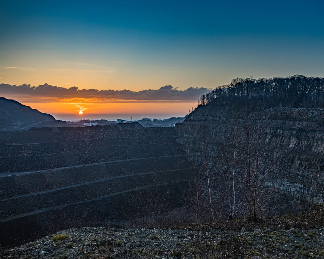 View Quarry at sundown by Sebastian Dannenberg