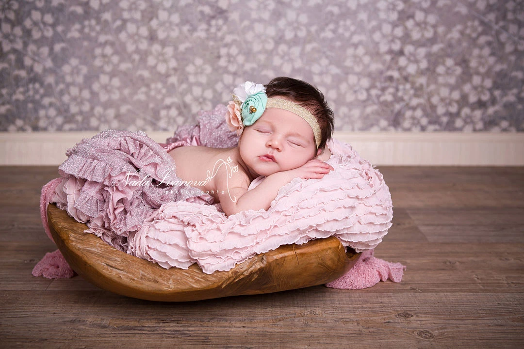 View baby in pink by Nada Ivanova