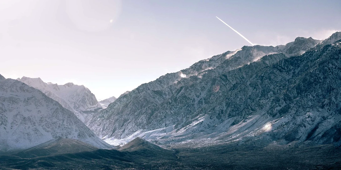 View Dramatic Sierra Nevadas by Liam Searson