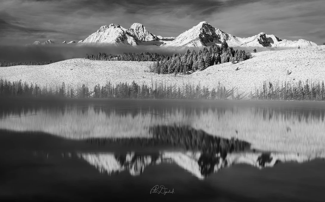 View Thompson Peak by Peter Dyndiuk