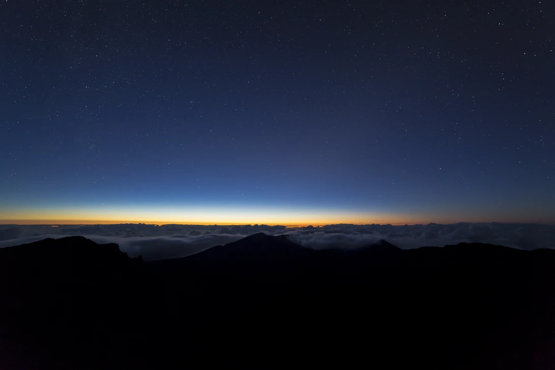 View Just before sunrise by Nick Blackhall
