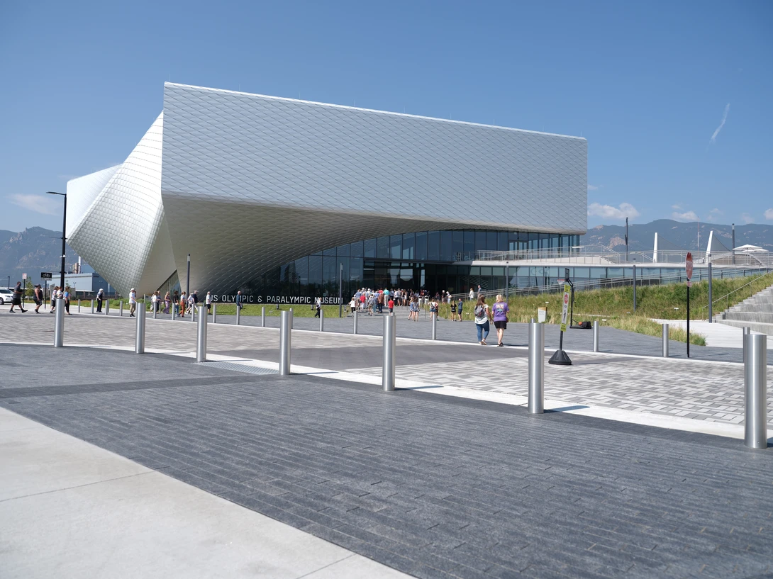 View US Olympic & Paralympic Museum - Exterior from North by Christopher Haynes