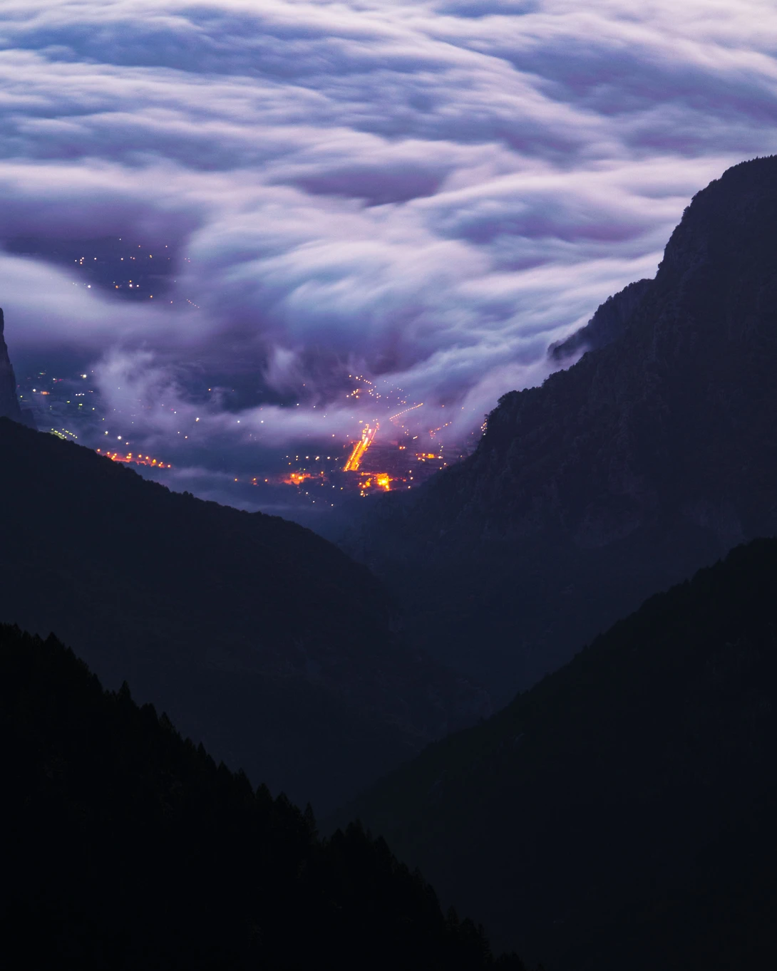 View Sea Of Clouds by Thanos Paraskevopoulos