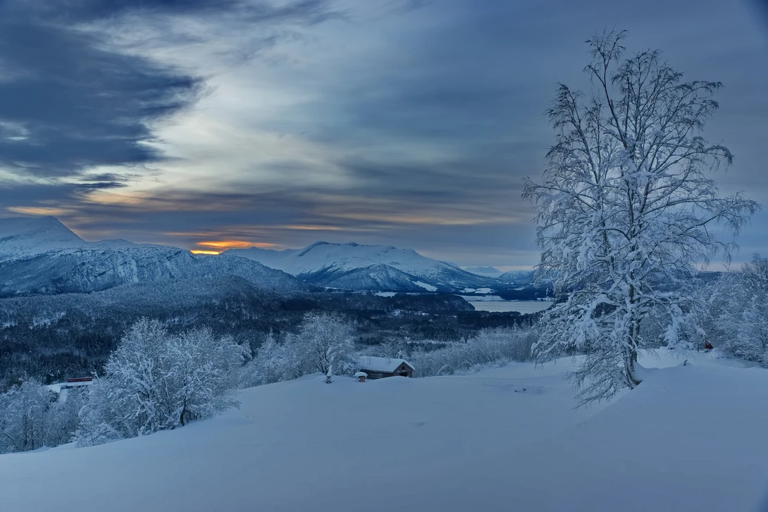 View A glimt of sun I by Øyvind Kirkevold
