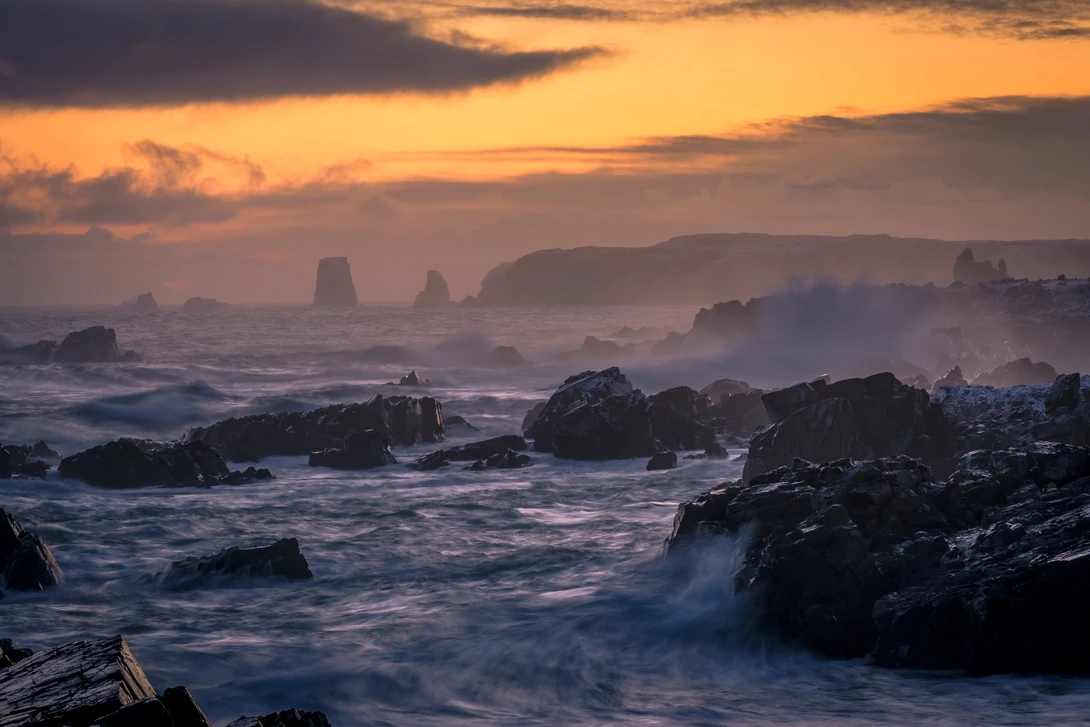 View Shoreline to the Dungeon by David Brophy