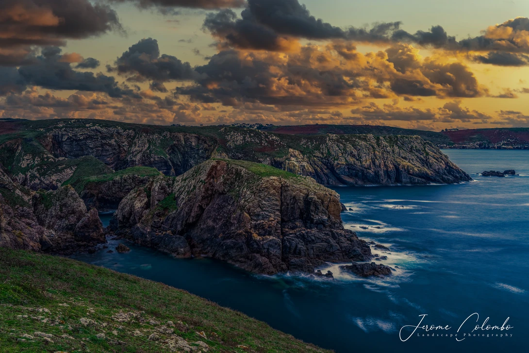 View La Pointe du Van, Finistere, Brittany, France by Jerome Colombo