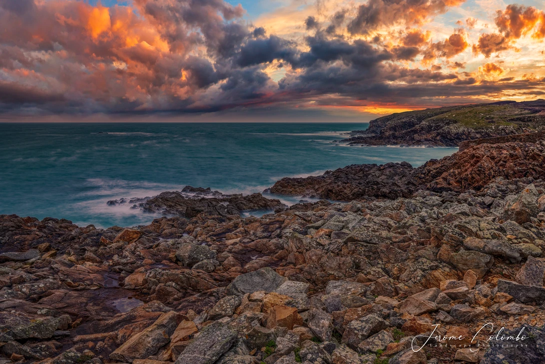 View Porstarz, Audierne, Brittany, France by Jerome Colombo