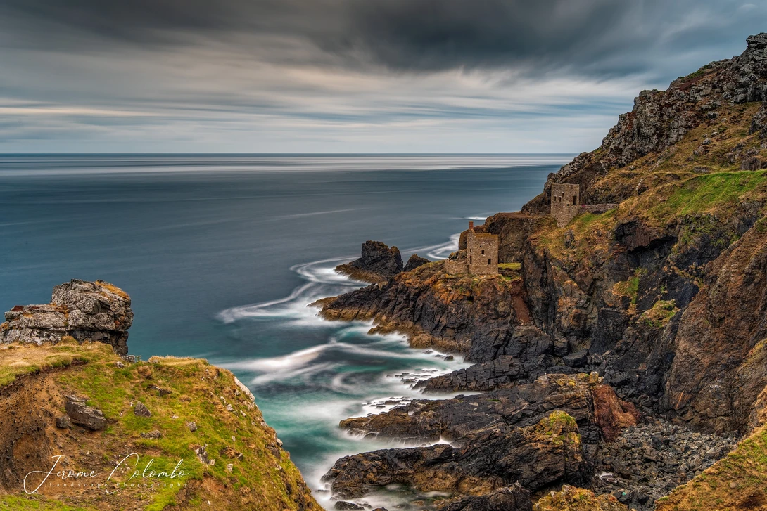 View Botallack Old Tin Mine, Cornwall, England by Jerome Colombo