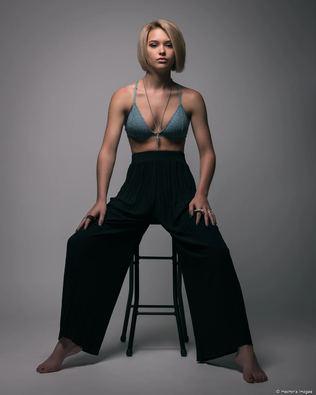 View Cara's Moody Portrait by Hector Reyes