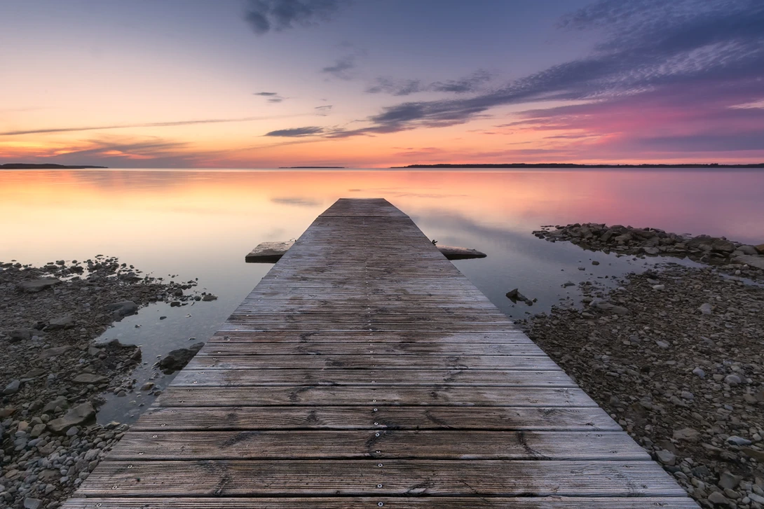 View Sunset at Saaremaa, Estonia by Imre Aunapuu