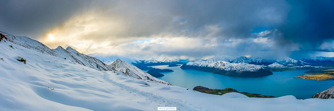 View Trekking Mount Roy by Craig Jeffries