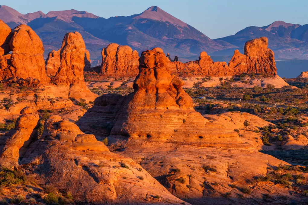 View Sunset at Arches National Park by Owen Rojek