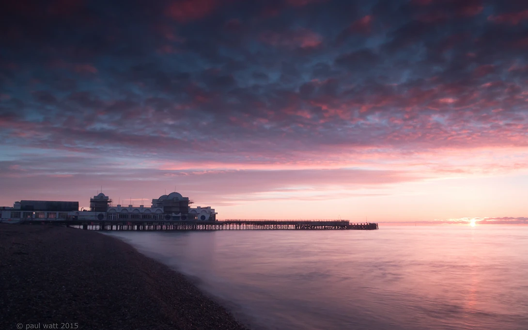 View Morning Pier by Paul Watt