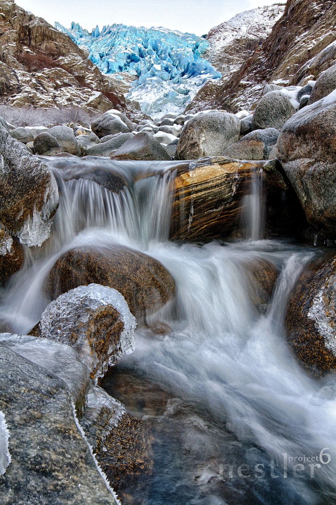 View Glacial Flow by Peter Nestler
