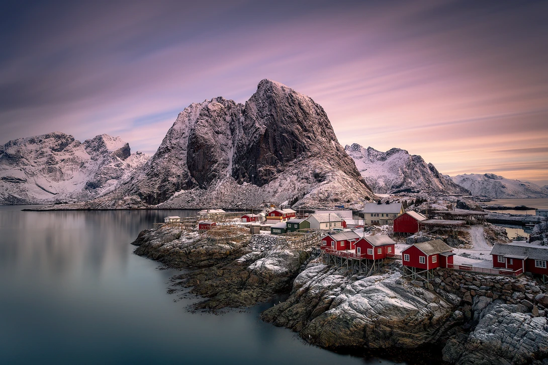 View Good Morning Hamnoy by Mikkel Beiter