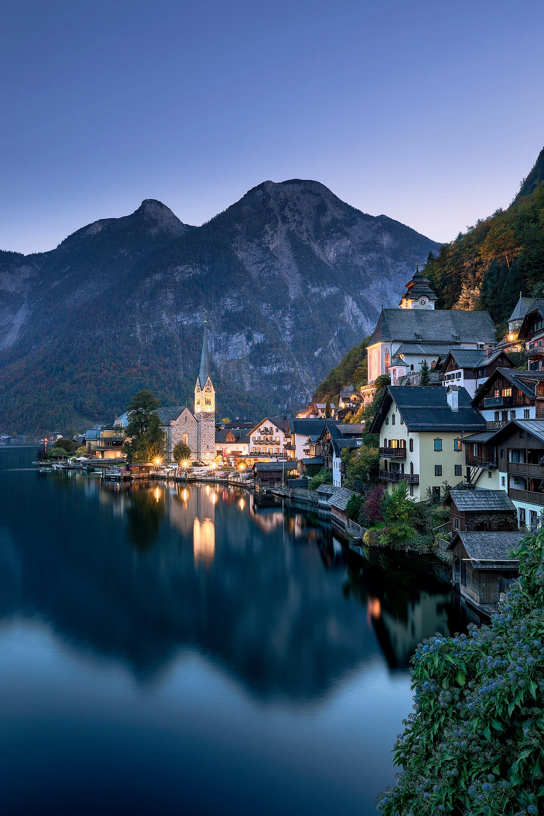 View Hallstatt Blue by Mikkel Beiter