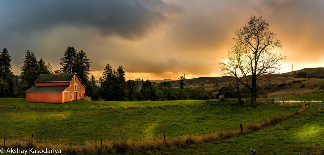 View After the thunderstorm by Akshay Kasodariya
