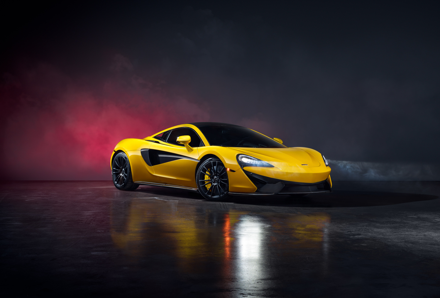 Mso Mclaren 570s Hero Shot Jimmy Zhang The Entire Scene Was Lit Using An Impact Litetrek 4 0 Strobe With The Reflector T Mclaren 570s Car Wallpapers Mclaren