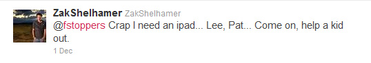 ipad contest winner