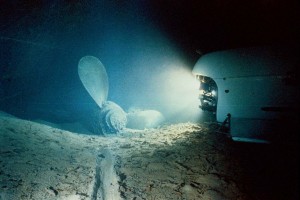 titanic underwater photography