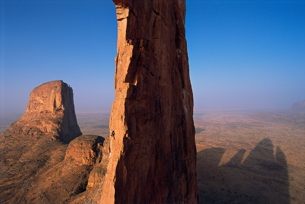 Cedar Wright and Kevin Thaw on Kaga Tondo, Mali, Africa