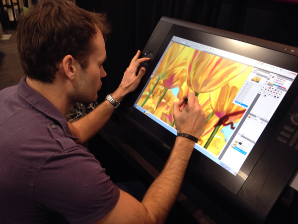 Lee Using Cintiq