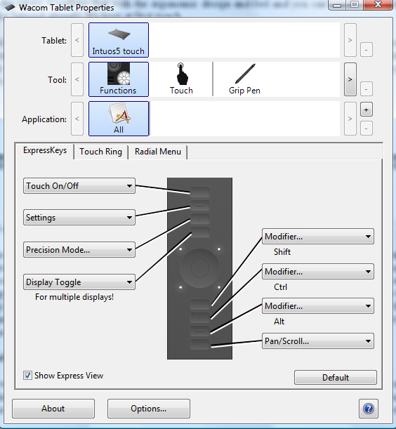 Wacom приложение