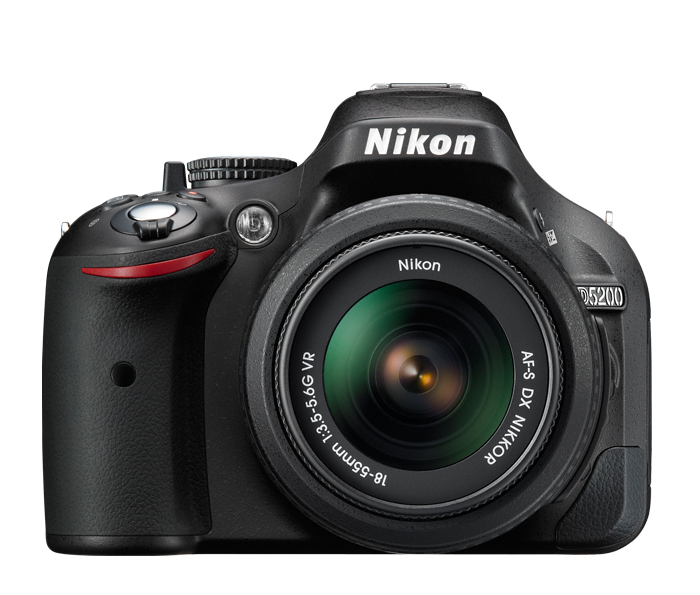 nikon D5200_front