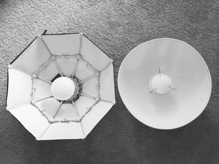 phottix beauty dish compared to normal regular beauty dish