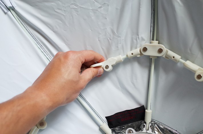 phottix beauty dish locking joints