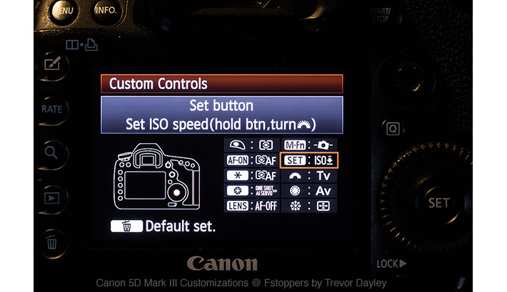 canon mark 5d ii shutter hold