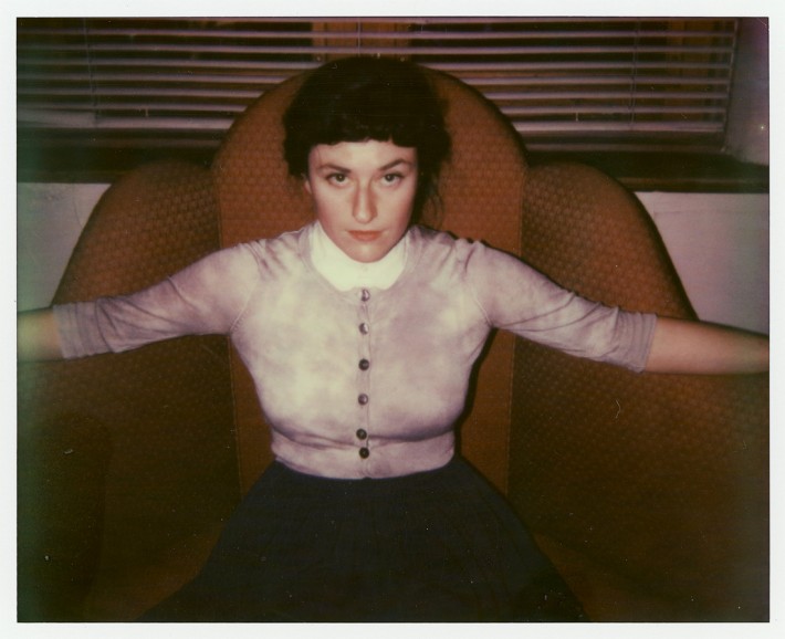 Chair Portrait Polaroid