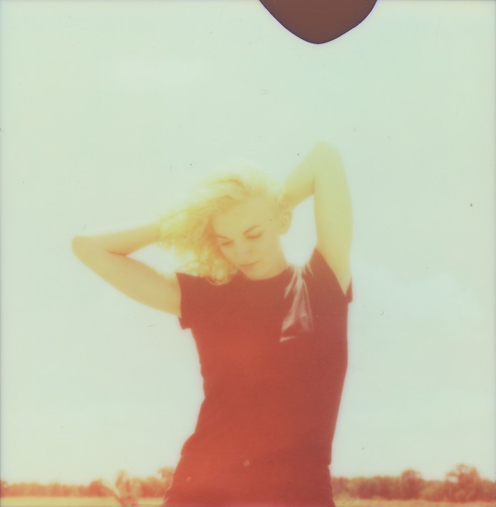 Sunning Lightleak Polaroid