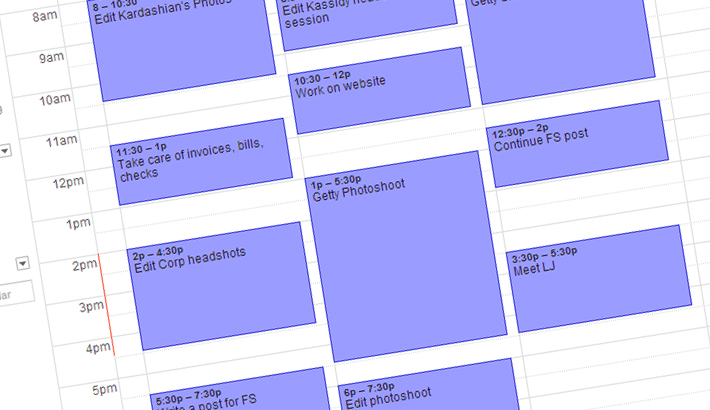 fstoppers-structure-schedule-tips-freelancers