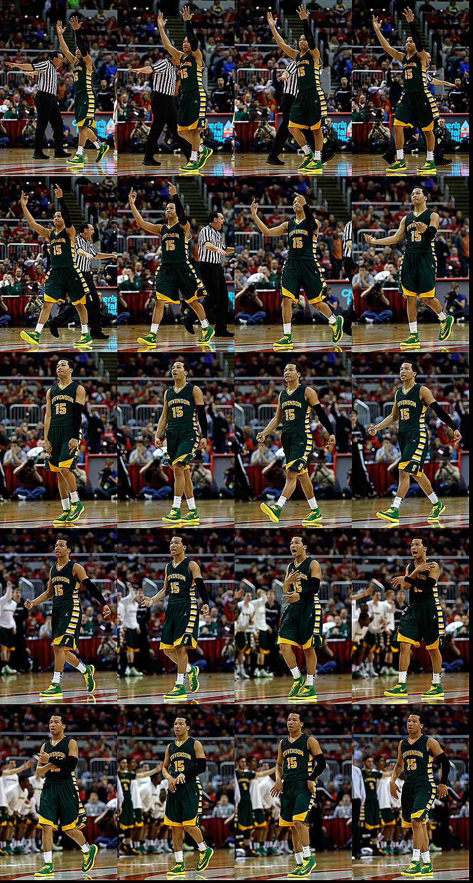 giving the finger timeline