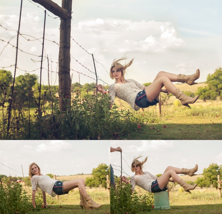 levitation photography before and after