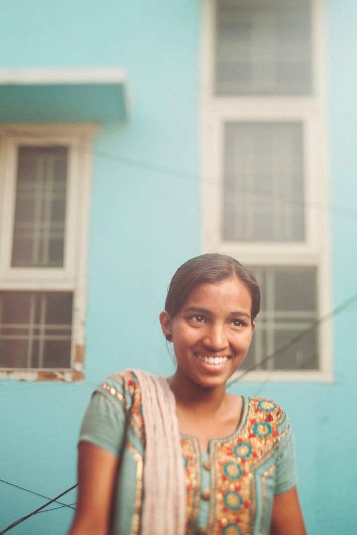$20 purchase will give Swathi (pictured above) 2 outfits for school.
