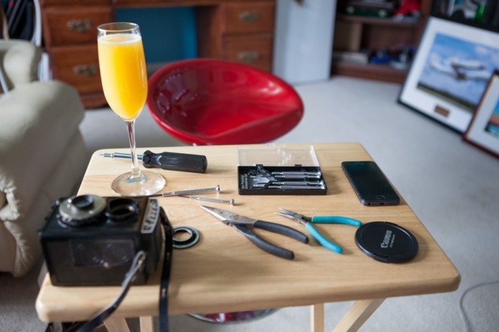 Lubitel 2 to Canon EOS Retrofit